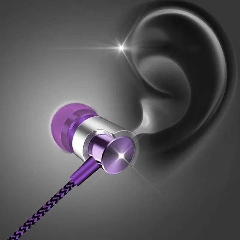 Hi-Fi Wired In-Ear Earphones with Noise Cancellation & Ergonomic Design