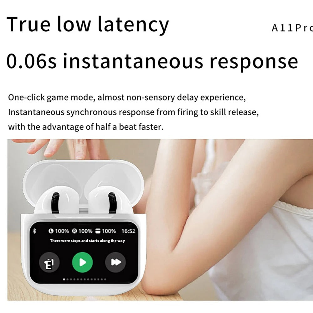 TWS Wireless Earbuds with Touch Control