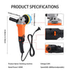 Rotary Car Buffer Polisher – 8800RPM Waxer