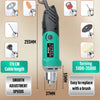 500W Electric Rotary Tool Set Variable Speed Woodworking Engraver and Grinder Kit