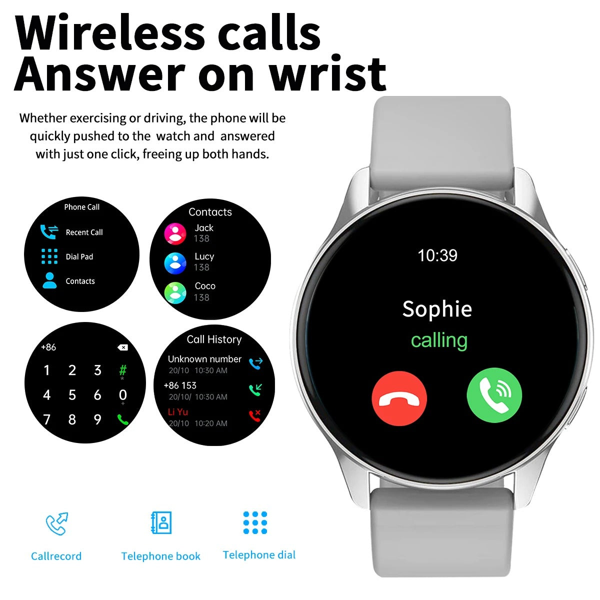 Viora Smartwatch for Women & Ladies