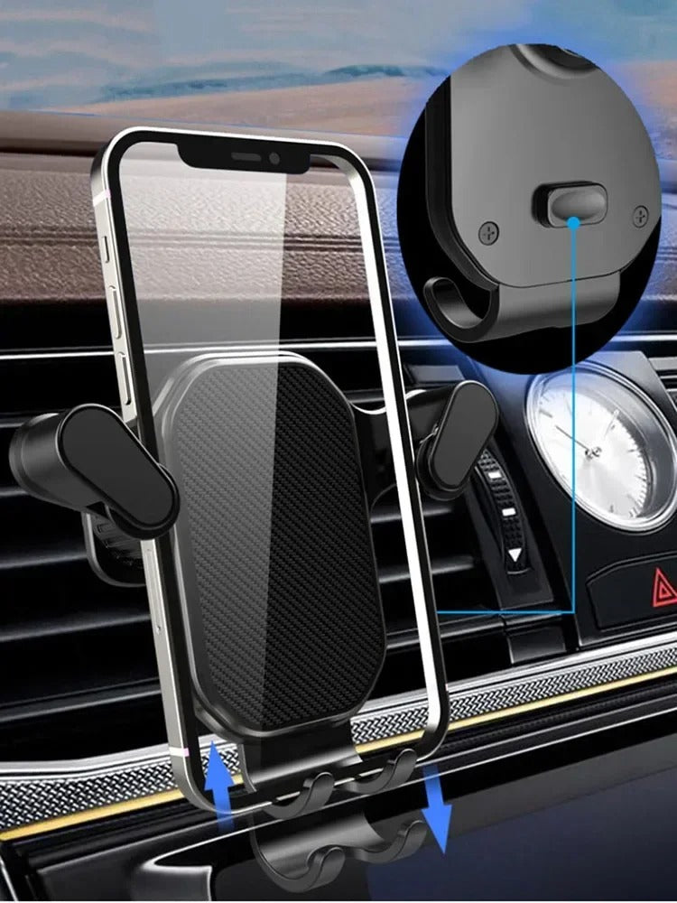 Gravity Car Phone Holder – Air Vent Clip Mount