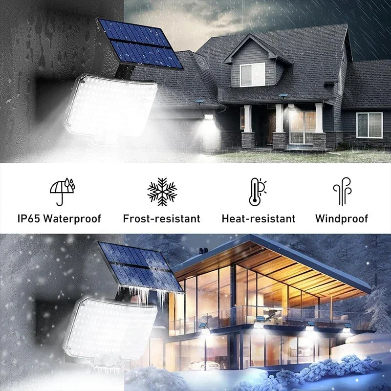 Solar Outdoor Light – Super Bright LED Motion Sensor Wall Lamp