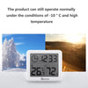 Digital Desk & Wall Clock with Temperature & Humidity Display