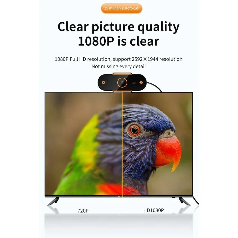 1080P HD USB Webcam