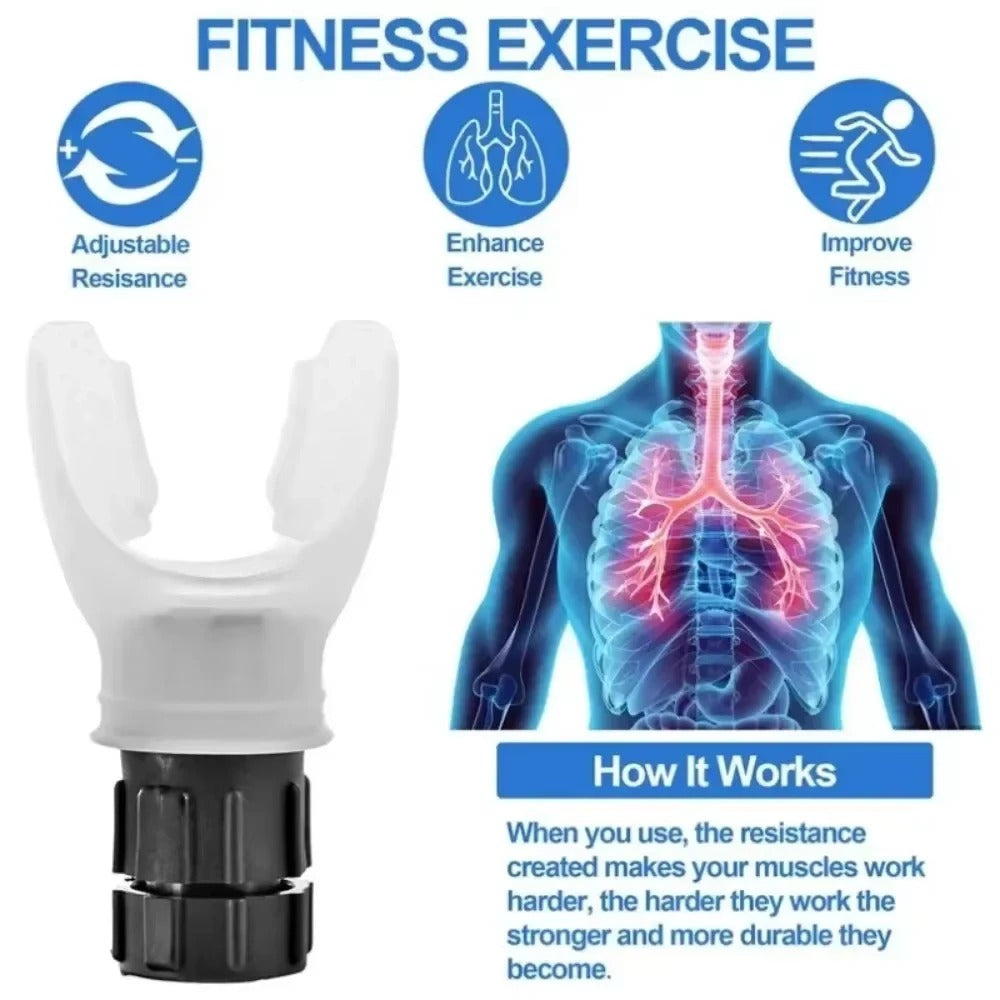 Breathing Exercise Device – Portable Lung Trainer