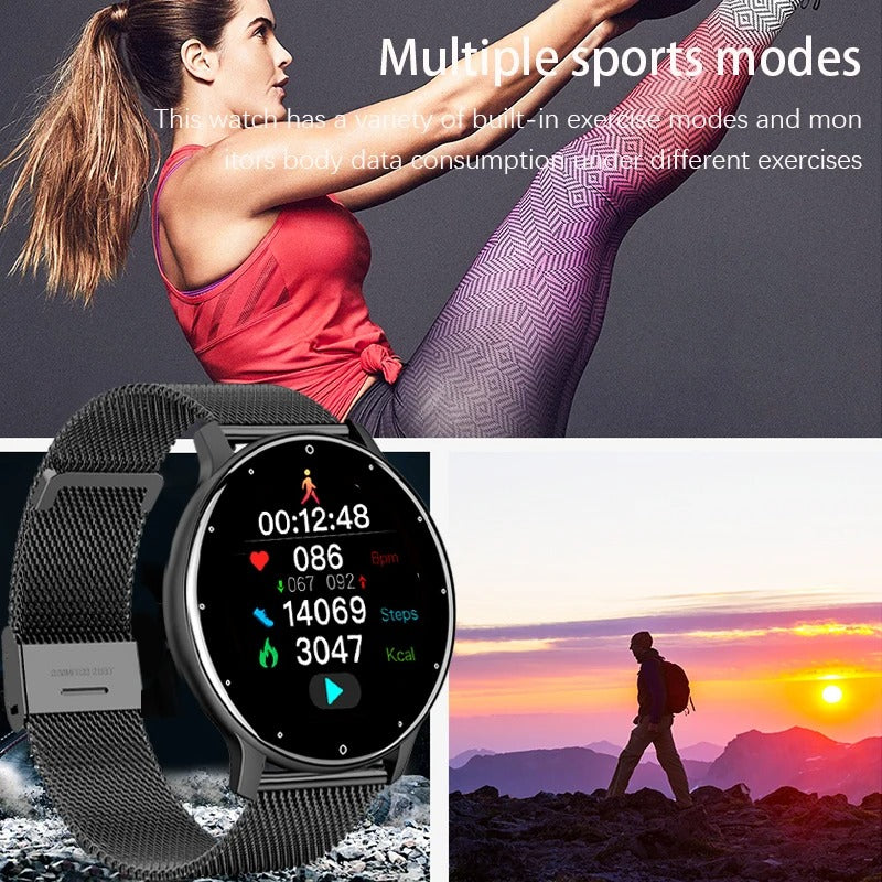 Smart Watch for Ladies Full Touch Screen Sports & Fitness Watch