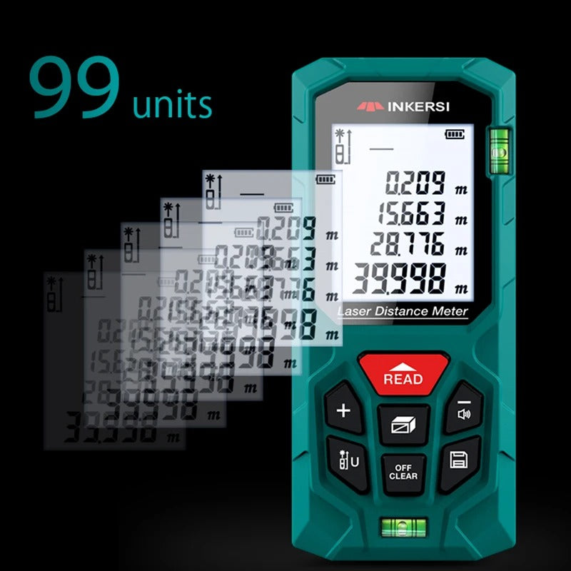 Laser Distance Meter – 40M/70M/120M Digital Rangefinder High Precision