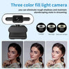 Portable Full HD 1080P/2K/4K Webcam – Auto Focus Streaming Camera with Built-in Microphone