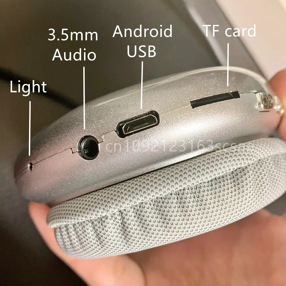 New P9 Wireless Bluetooth Headphones – Noise Cancelling Over-Ear Headset with Mic