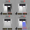 190 LED Solar Wall Light Outdoor Waterproof with Motion Sensor