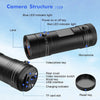 Mini Sport DV 1080P Action Camera – Waterproof Helmet Cam with Flashlight