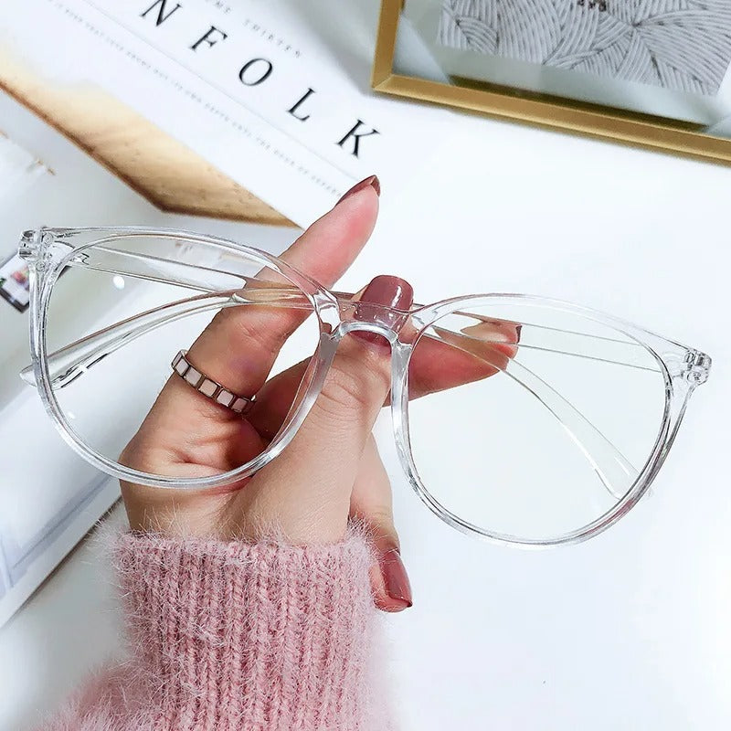 Transparent Anti-Blue Light Computer for Women