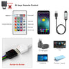 USB Bluetooth RGB LED Strip Light 5050 SMD Flexible Self-Adhesive Tape