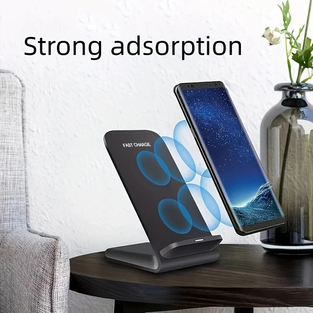 100W Wireless Charger Stand Pad – Fast Induction Charging Dock