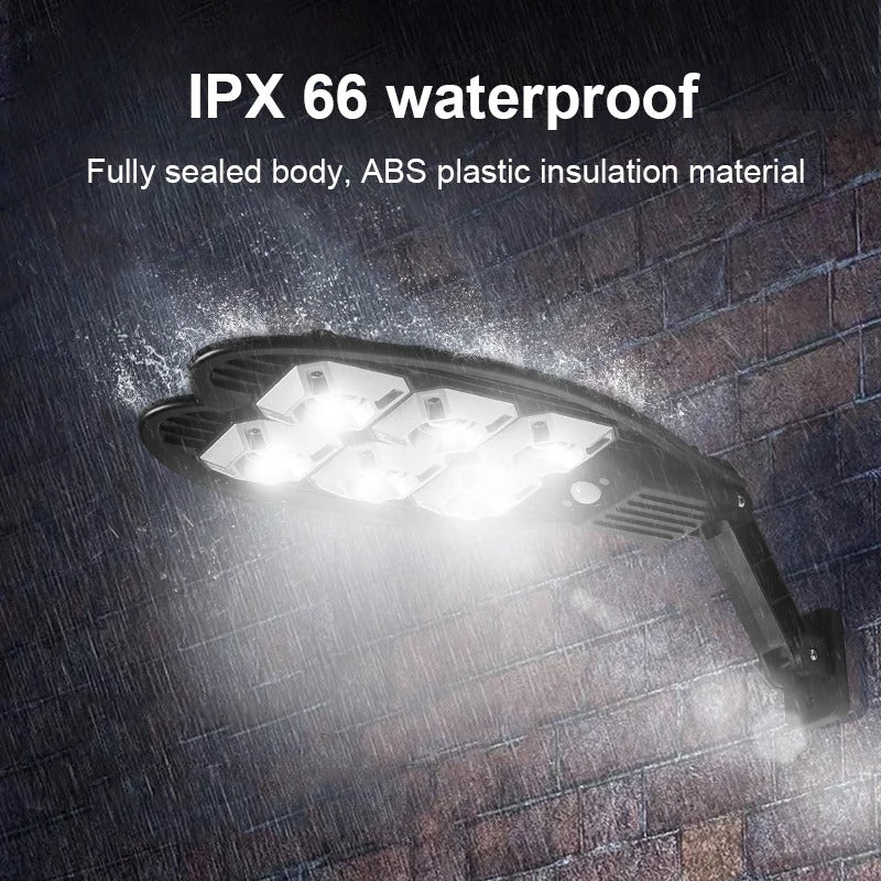 Newest Powerful Solar Lights Outdoor – Motion Sensor, Waterproof Solar