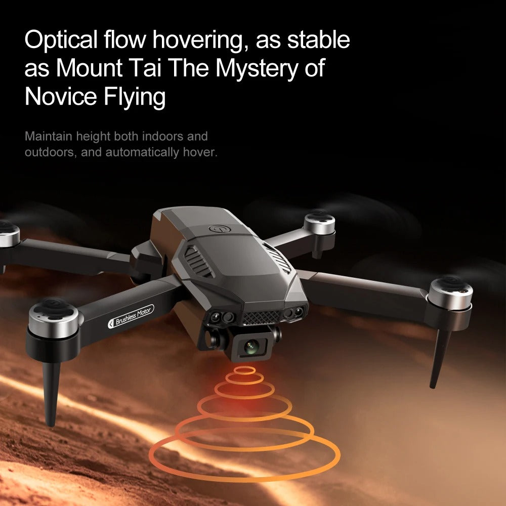 Professional Dual Camera Drone – 1080P HD WiFi FPV Foldable Quadcopter with Wide-Angle Lens & Brushless Motors