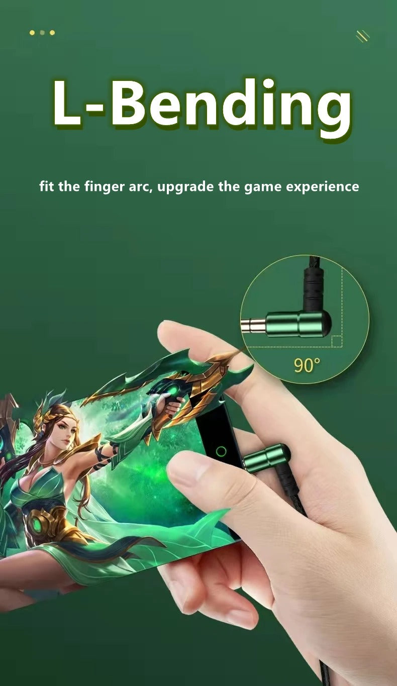 Pro Wired Gaming Earphones with Dual Microphones