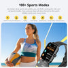 Smart Watch with Bluetooth Calling, 24H Health Monitor & 100+ Sports Modes