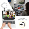6.3-Inch LED Ring Light Round Lamp for Selfie & Live Streaming