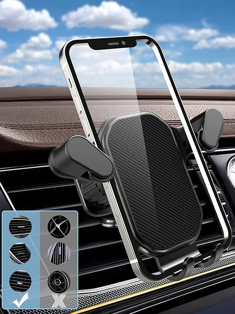 Gravity Car Phone Holder – Air Vent Clip Mount