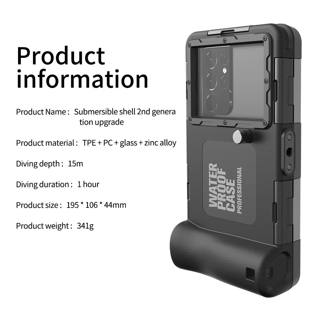 IP68 Waterproof Phone Case – 15M/50ft Diving Case
