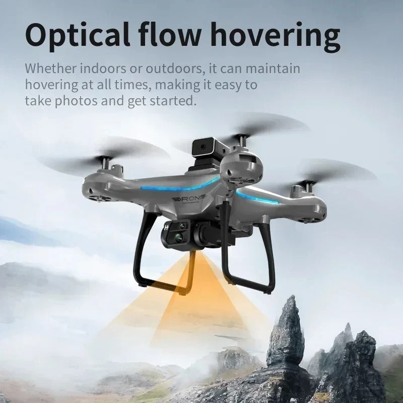 8K Drone – Dual-Camera RC Quadcopter with Obstacle Avoidance & Optical Flow
