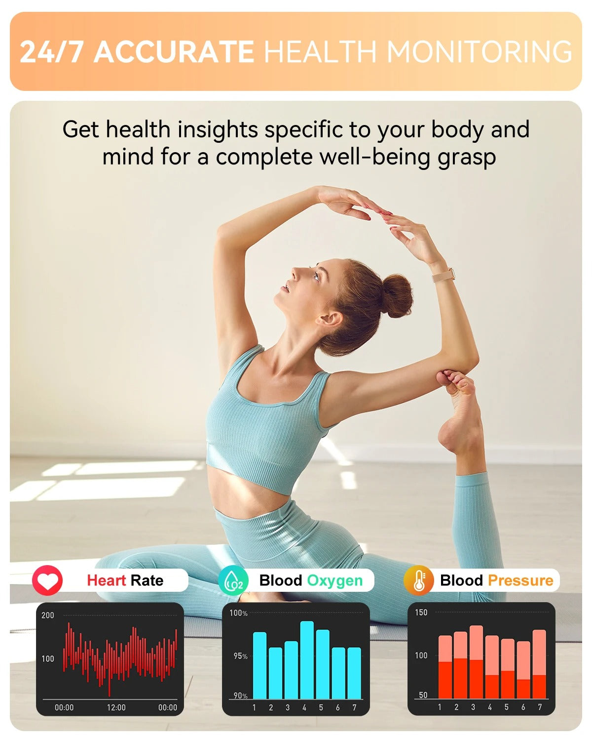Avelora Ladies Smartwatch Smart Tracker