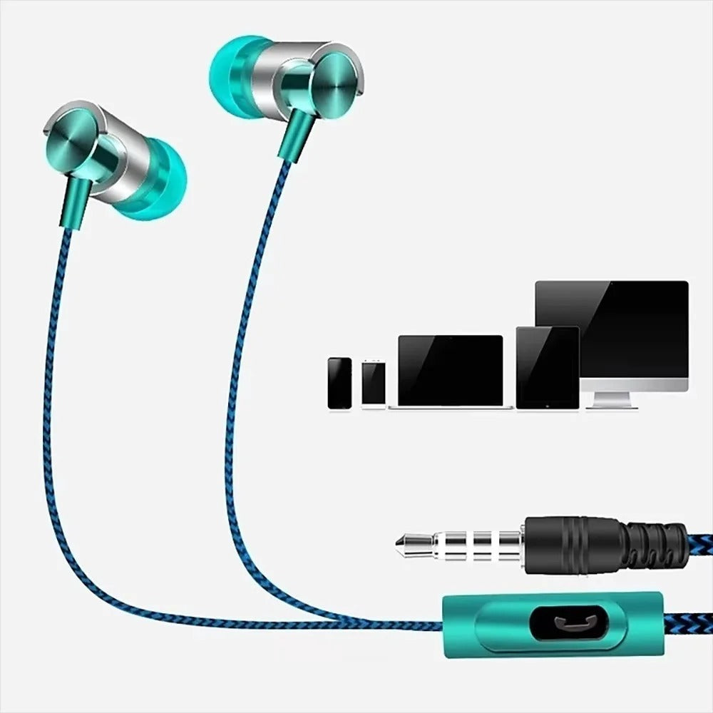 Hi-Fi Wired In-Ear Earphones with Noise Cancellation & Ergonomic Design