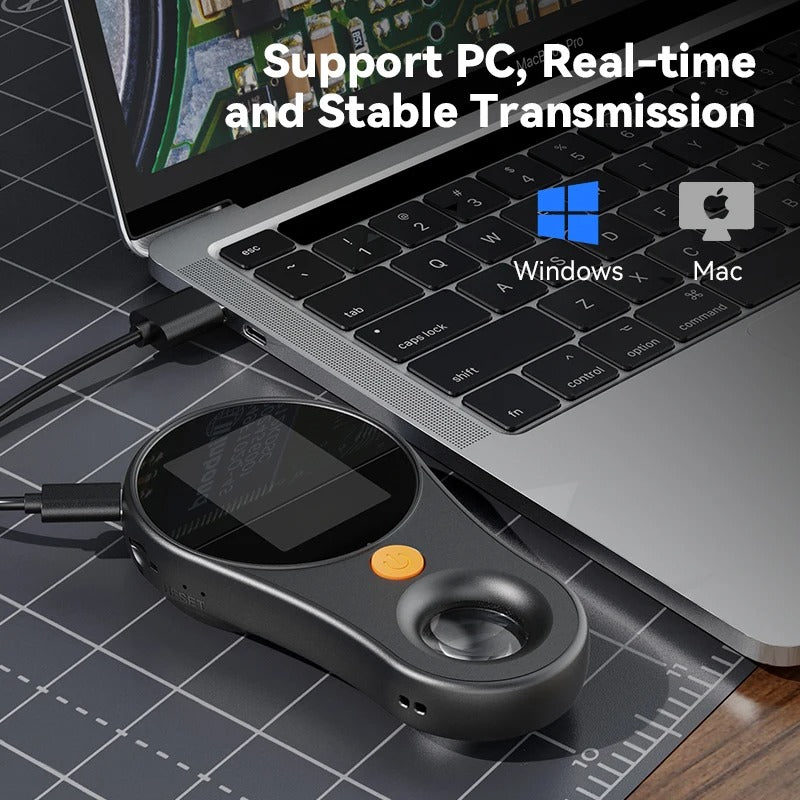 2.0-Inch 500X Digital Microscope – 1080P Video Magnifier