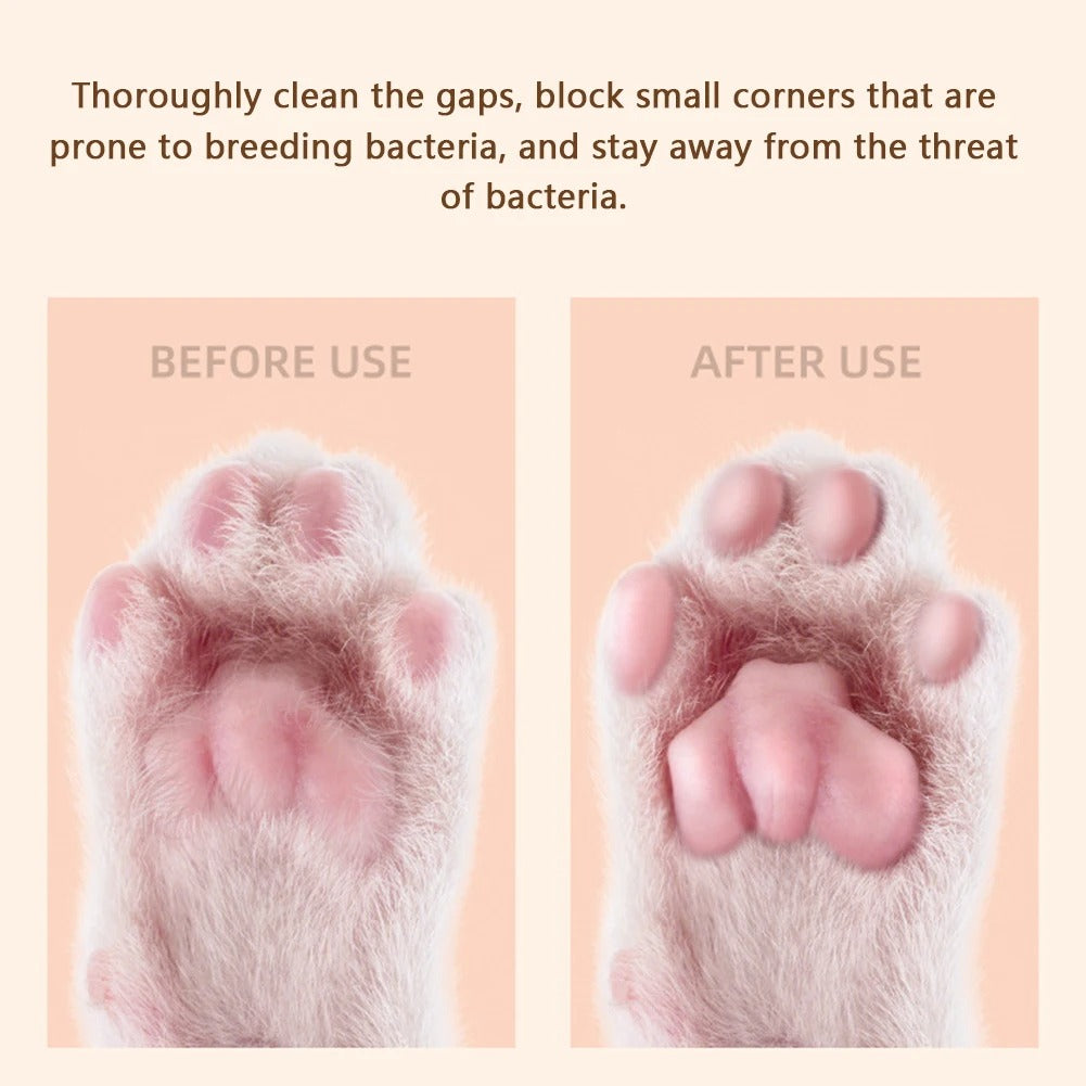 Portable Pet Paw Trimmer with LED Light – Rechargeable Cordless Nail Grinder