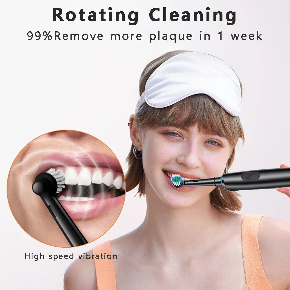 Rechargeable Electric Toothbrush – Rotary Electronic Toothbrush