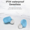 Bluetooth 5.1 Wireless Earphones with Touch Control, Waterproof, Sports Headset with Mic