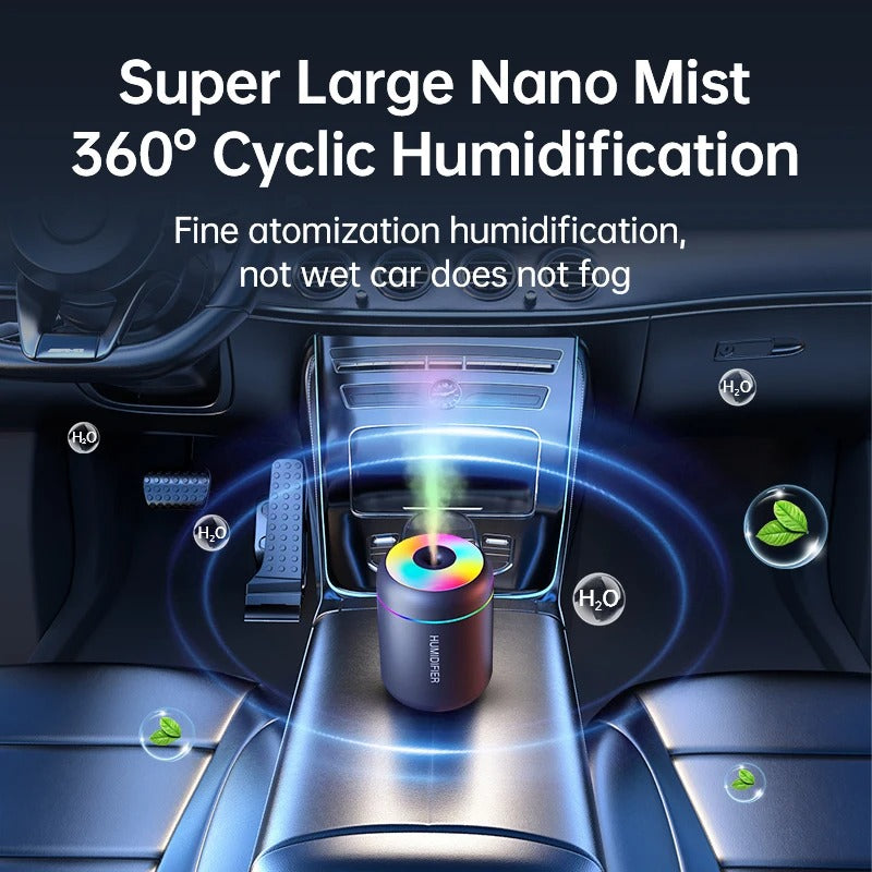 180ML USB Mini Air Humidifier Essential Oil Diffuser