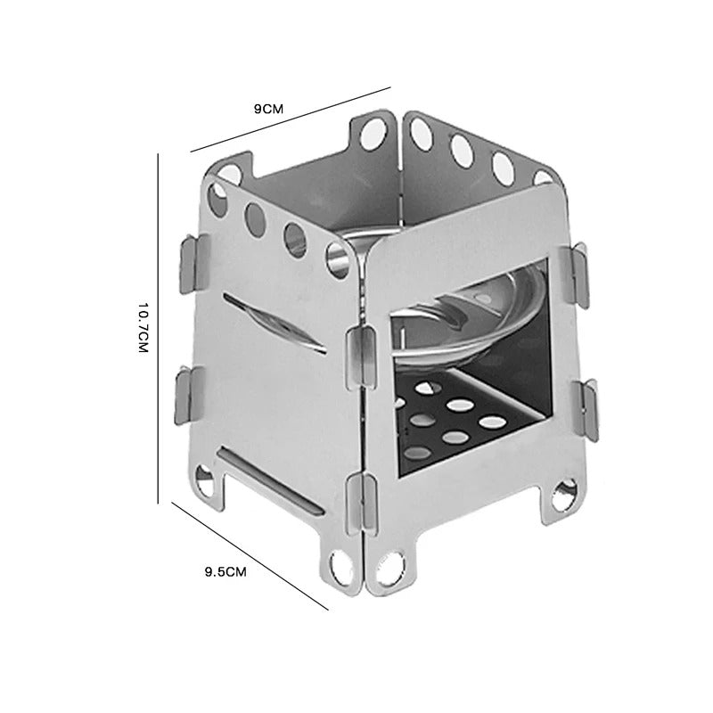 Stainless Steel Portable Camping Stove