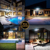 190 LED Solar Wall Light Outdoor Waterproof with Motion Sensor