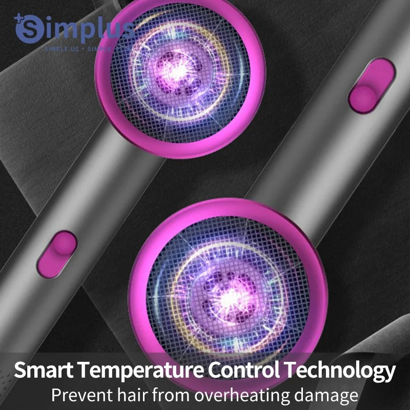 Electric Hair Dryer – High-Speed Negative Ion with Low Noise & Overheat Protection