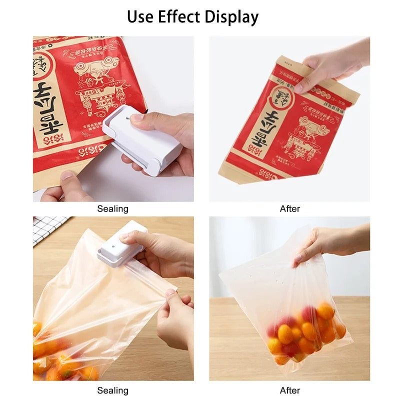 Mini Heat Bag Sealing Machine Portable Food Bag Sealer