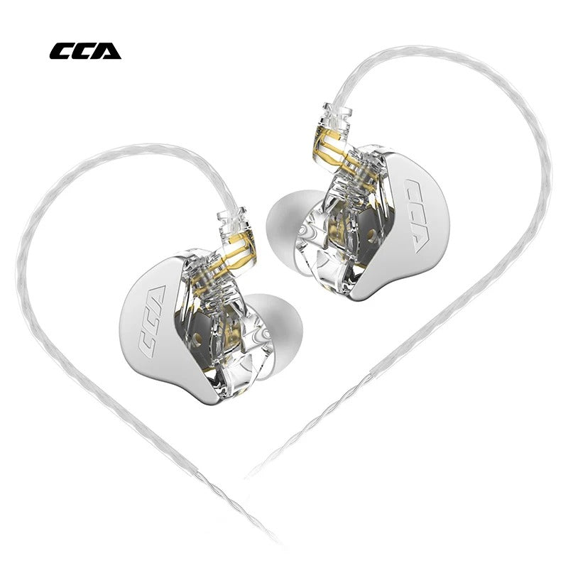Wired In-Ear HiFi Monitor Earphones – Noise Cancelling Sport & Gaming Headset with Deep Bass