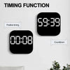 Digital Wall Clock with LED Alarm Clock