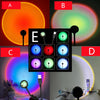 LED USB Sunset Lamp Projector Portable Mood Night Light