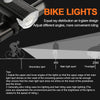 USB Rechargeable Bike Light Set – Front LED Headlight & Rear Taillight