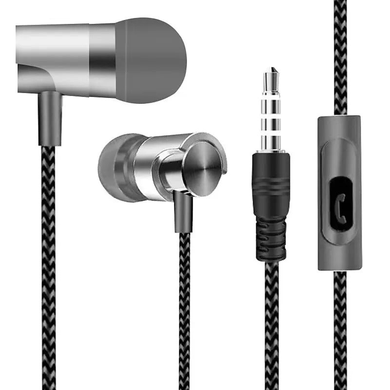 Hi-Fi Wired In-Ear Earphones with Noise Cancellation & Ergonomic Design