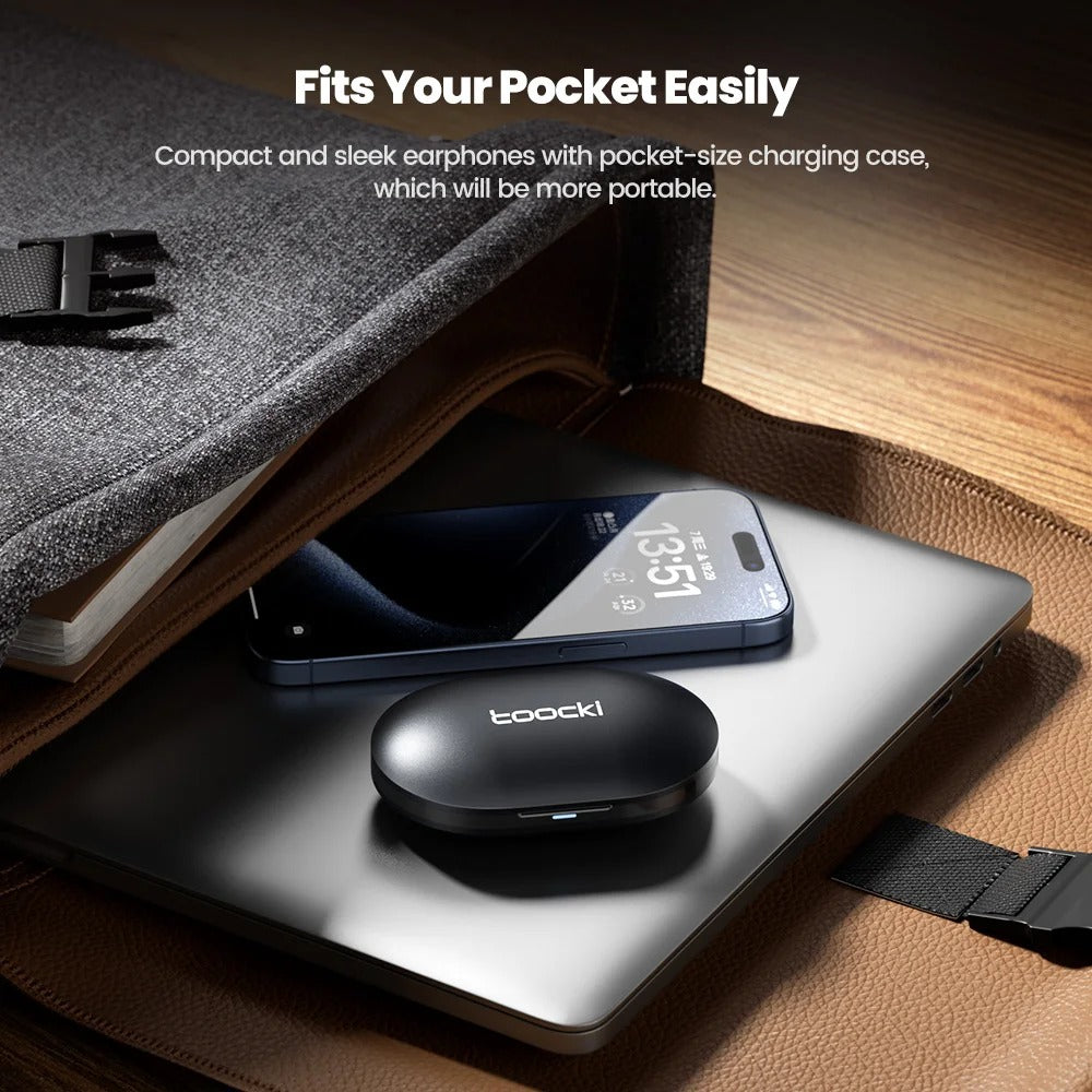 Open-Ear Wireless Earphones Noise Cancelling and Waterproof