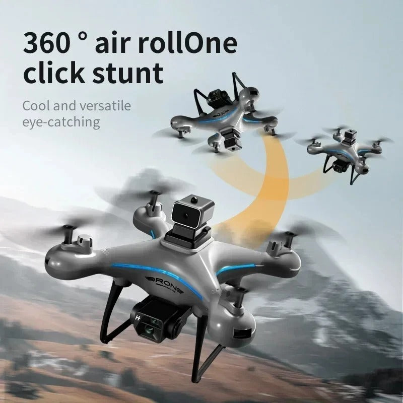8K Drone – Dual-Camera RC Quadcopter with Obstacle Avoidance & Optical Flow