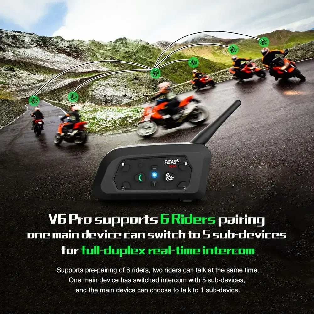 Bluetooth Motorcycle Intercom