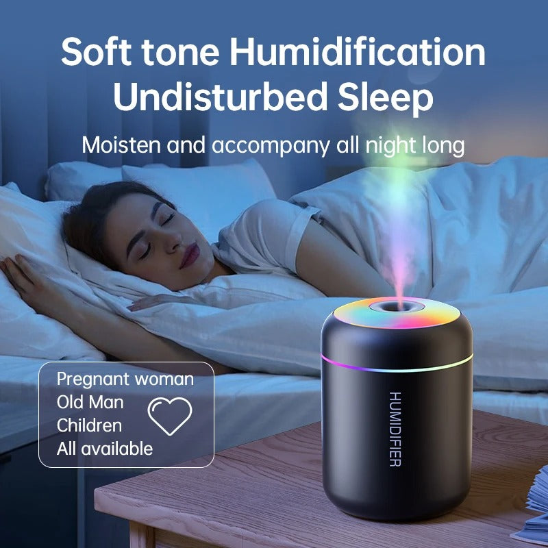 180ML USB Mini Air Humidifier Essential Oil Diffuser