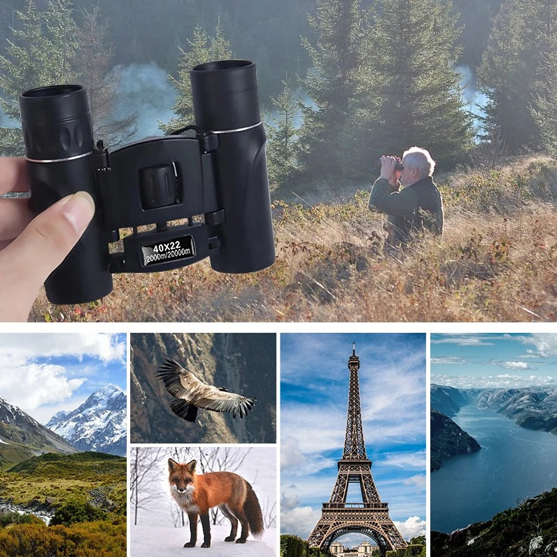 40x22 HD Compact Binoculars – 2000M Long-Range