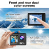 5K Waterproof Action Camera with 4K60FPS, Touch Screen & Wi-Fi