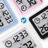 Digital Desk & Wall Clock with Temperature & Humidity Display